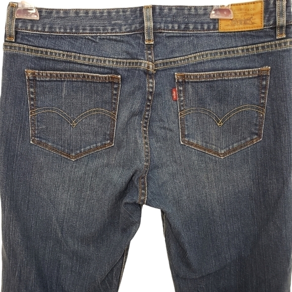 LEVI'S 534 Low Flare 9" Rise 12L 31x32 EUC - Picture 4 of 13